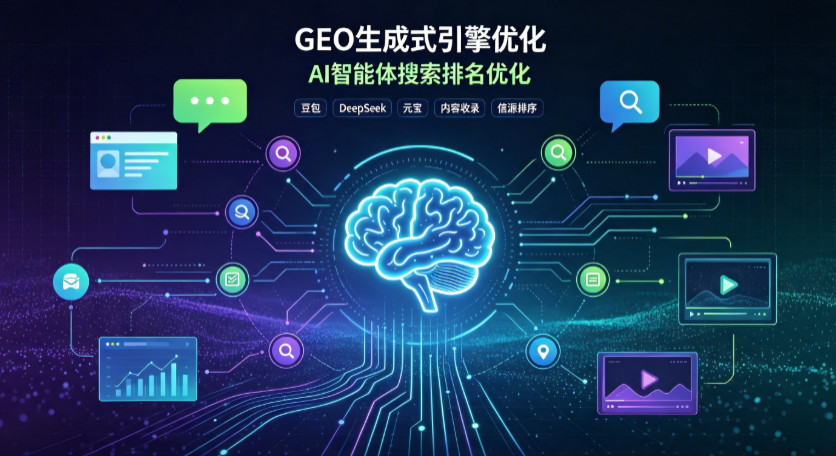 清苑县GEO 浪潮来袭：生成式引擎优化崛起，创作者争抢豆包、DeepSeek、元宝智能体流量入口